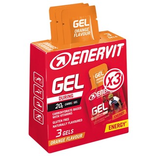 Żel energetyczny Enervit Sport - 3 x 25 ml - Pomarańcza