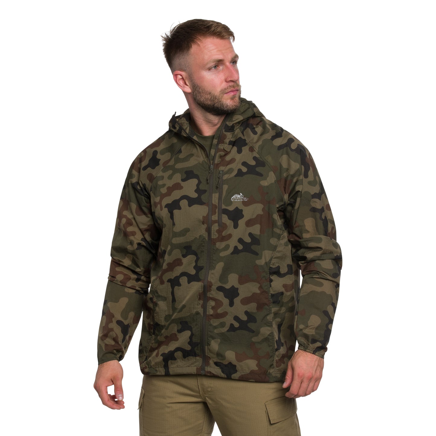 Kurtka Helikon Tramontane WindPack - wz.93 Pantera PL Woodland