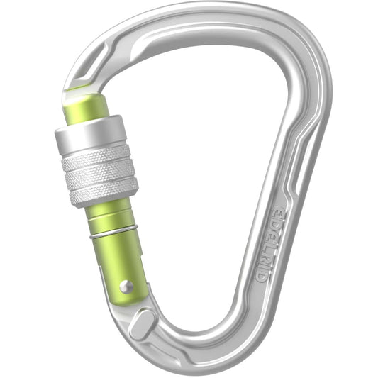 Karabinek wspinaczkowy Edelrid HMS Strike Screw - silver