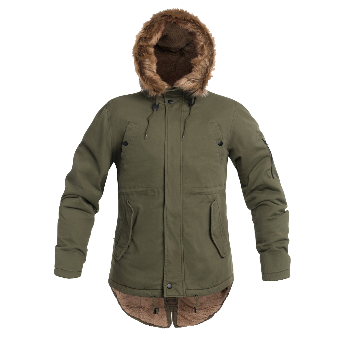 Kurtka Military Wear Fish Tail Parka - Olive