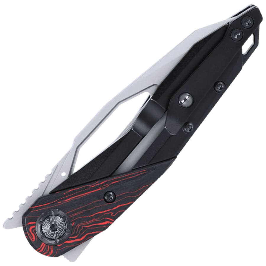Nóż składany CRKT Nucleus - Black/Red