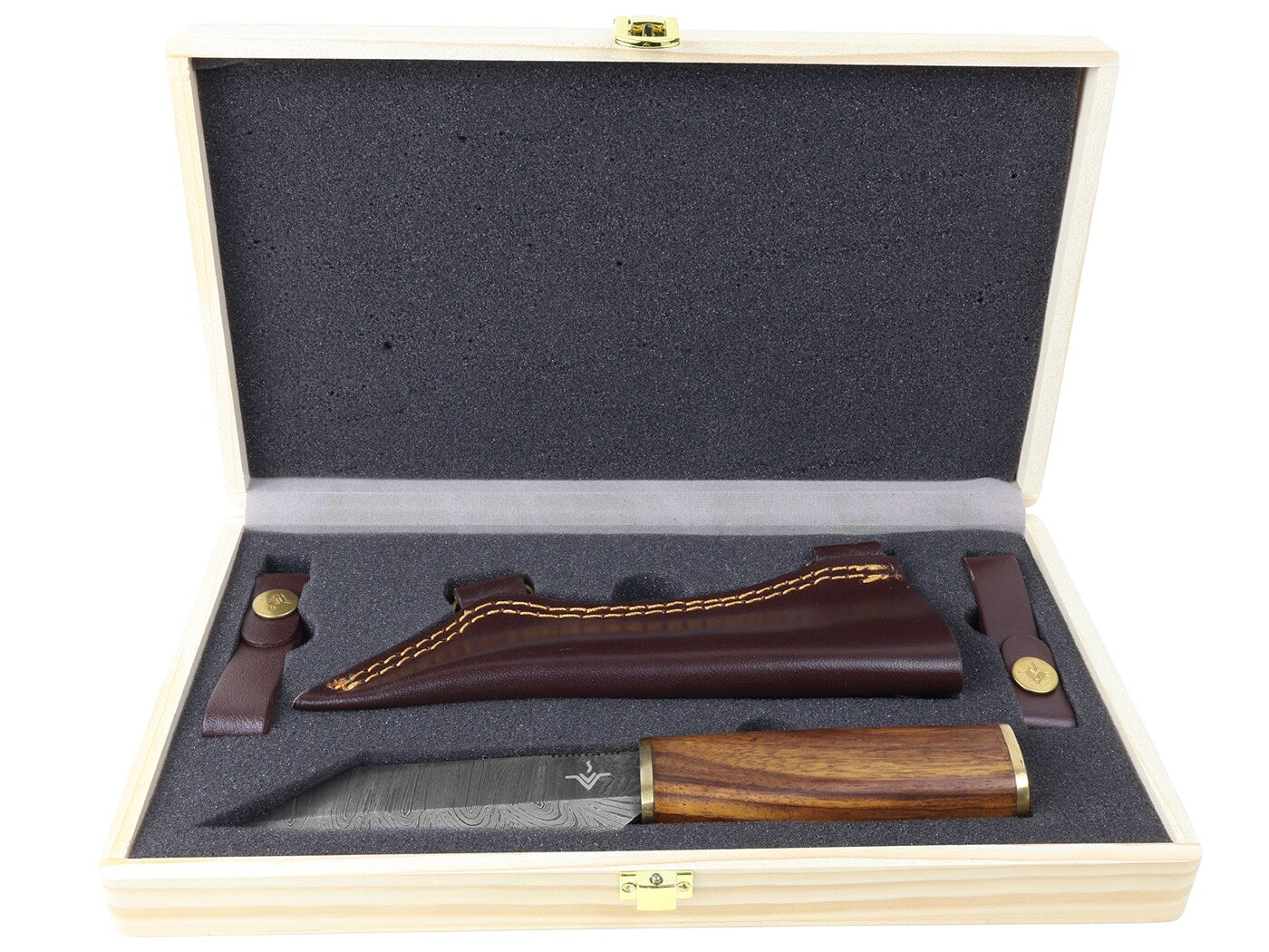 Nóż Njord Sif Damast Seax