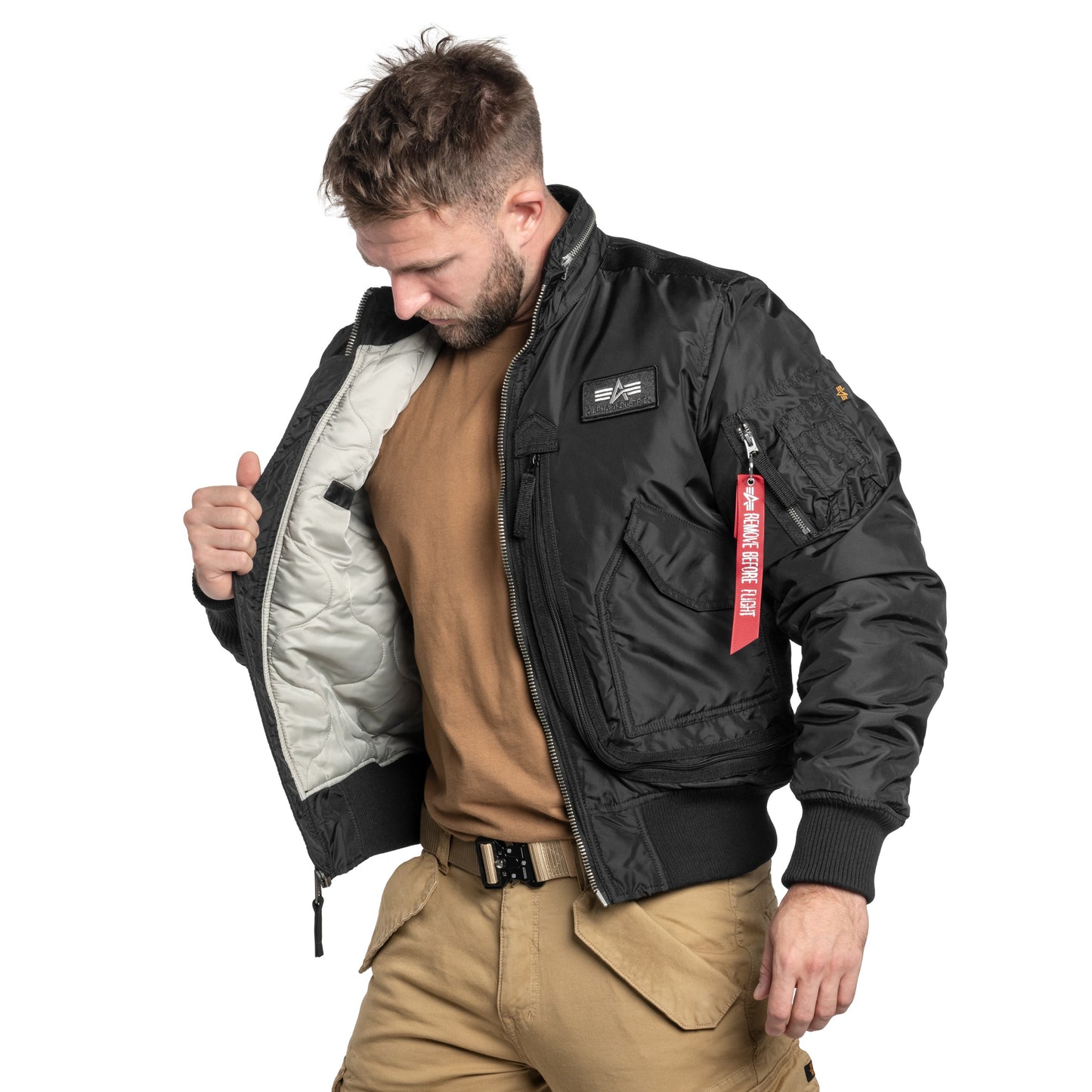 Kurtka Alpha Industries Engine - Black