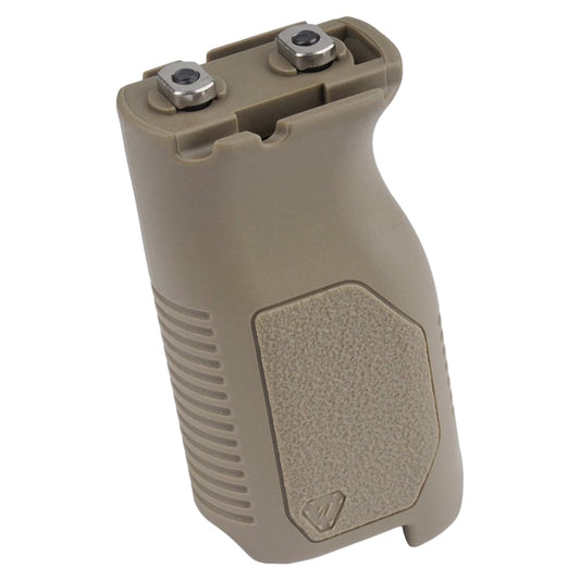 Chwyt przedni Strike Industries M-LOK Angled Vertical Grip Long - Flat Dark Earth