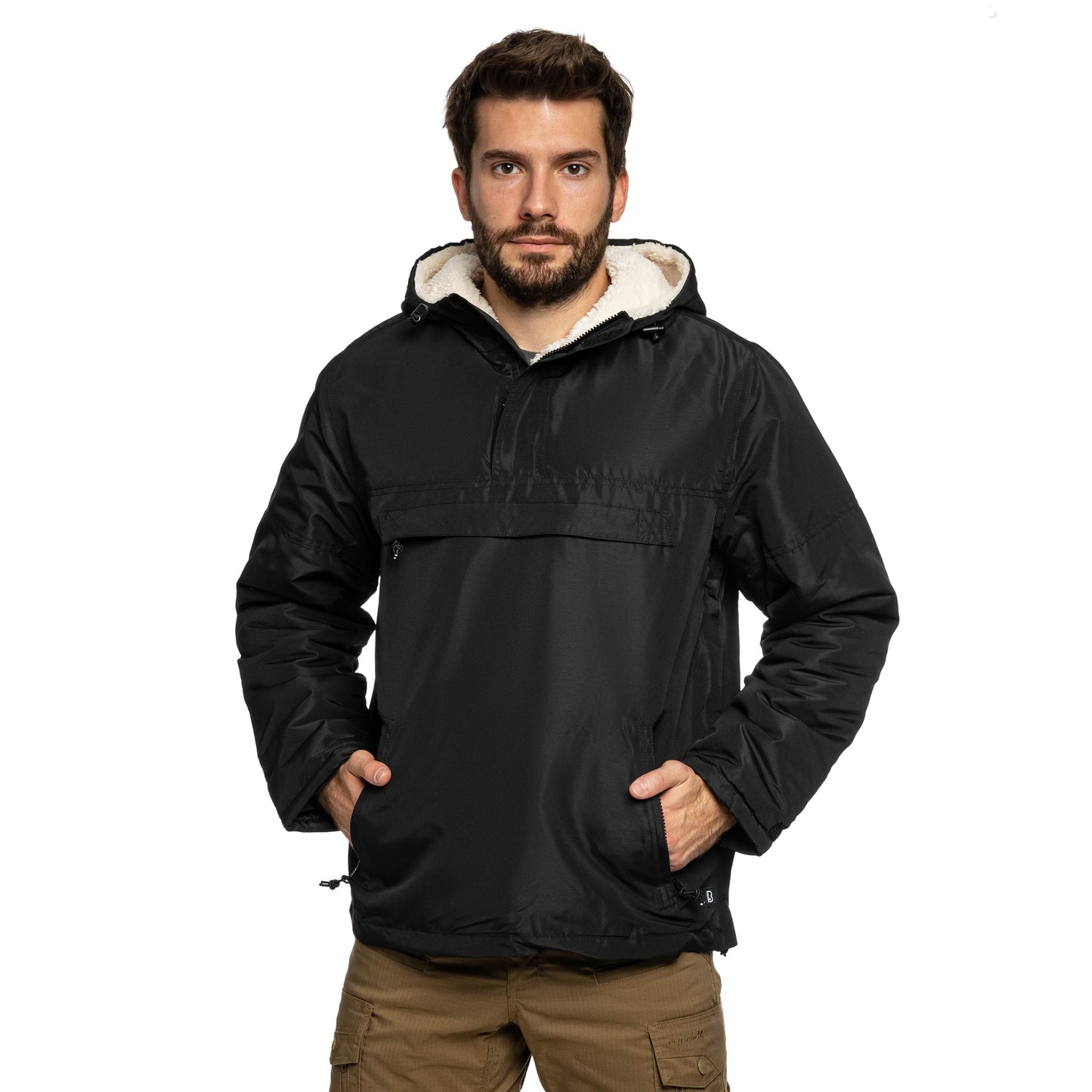Kurtka Brandit Sherpa Windbreaker - Black