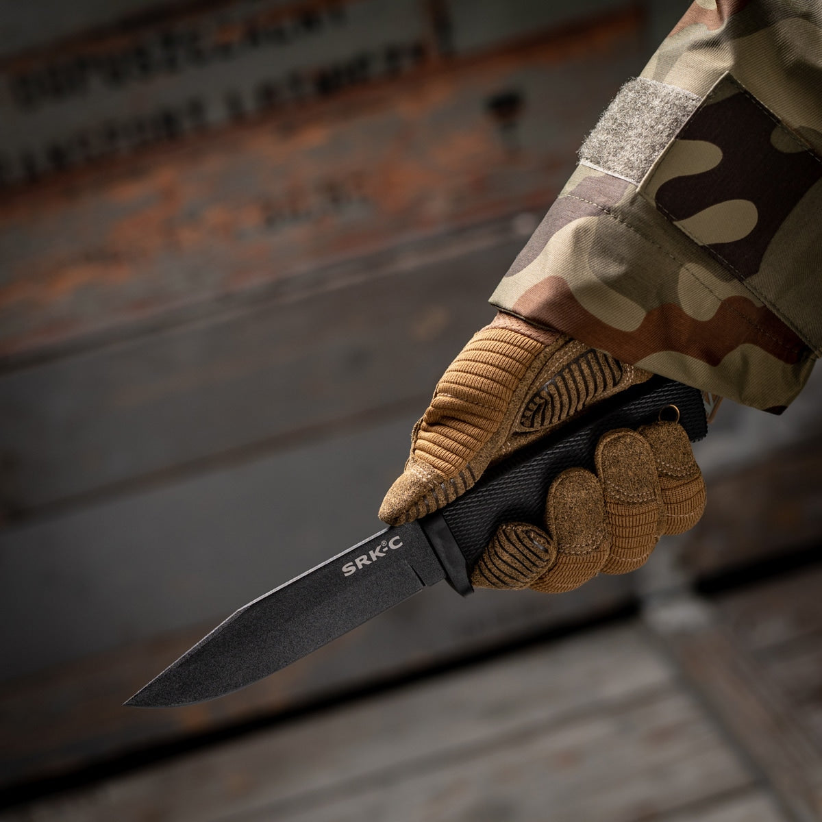 Nóż Cold Steel SRK Compact SK-5 - Black