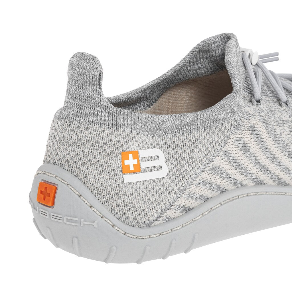 Buty damskie Brubeck Barefoot Merino - Jasnoszare/Szare