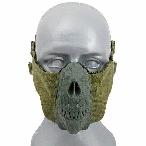 Maska ochronna CS Skull Face - olive