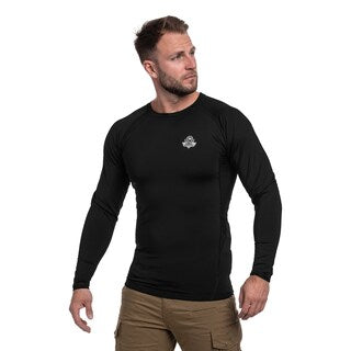 Koszulka DBX Bushido Rashguard Long Sleeve Black RSL - Czarna