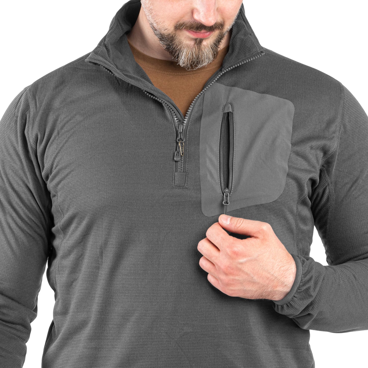 Polar Highlander Forces Tactical Hirta Fleece - Dark Grey