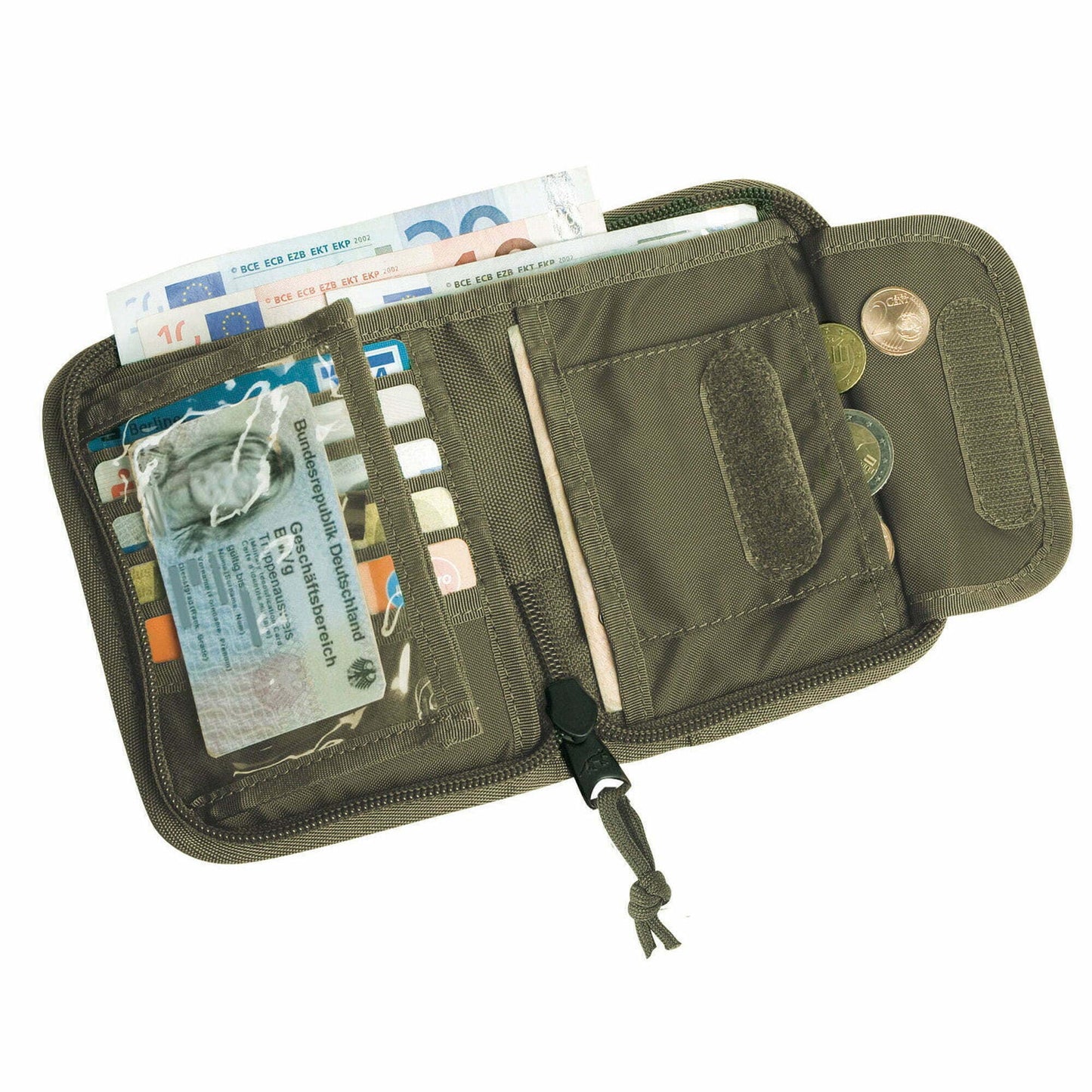 Portfel Tasmanian Tiger RFID - Olive