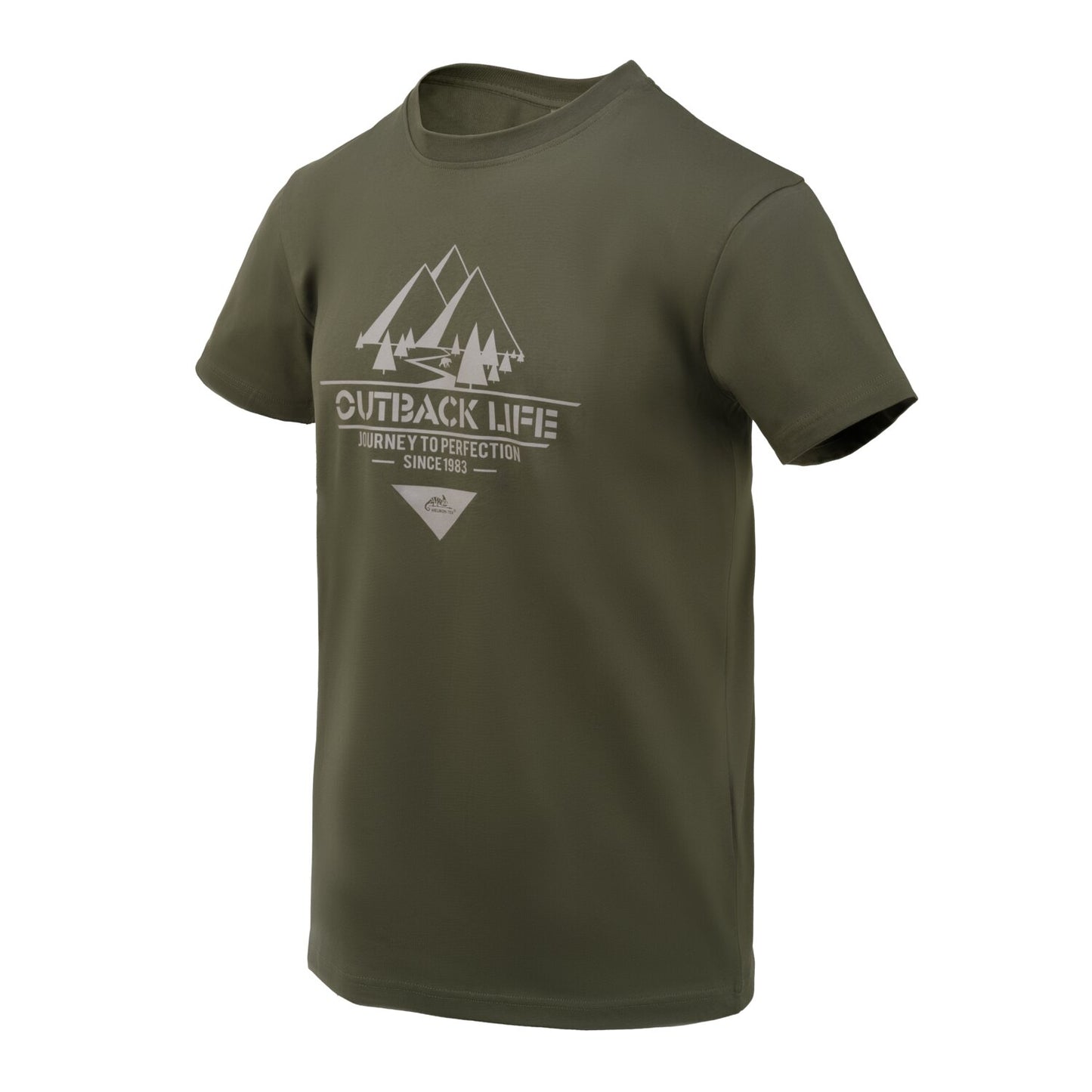 Koszulka T-Shirt Helikon Outback Life - Taiga Green