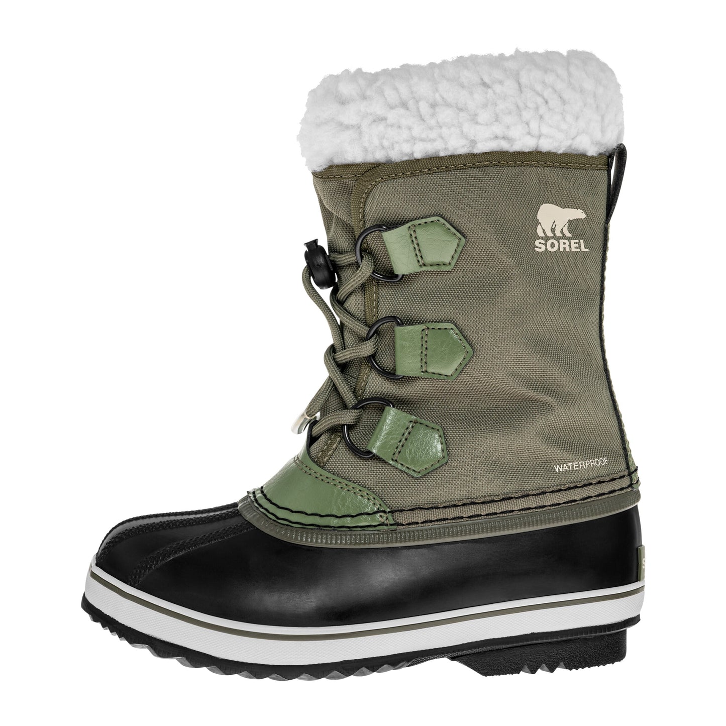 Buty śniegowce dziecięce Sorel Yoot Pac Nylon Waterproof - Hiker Green