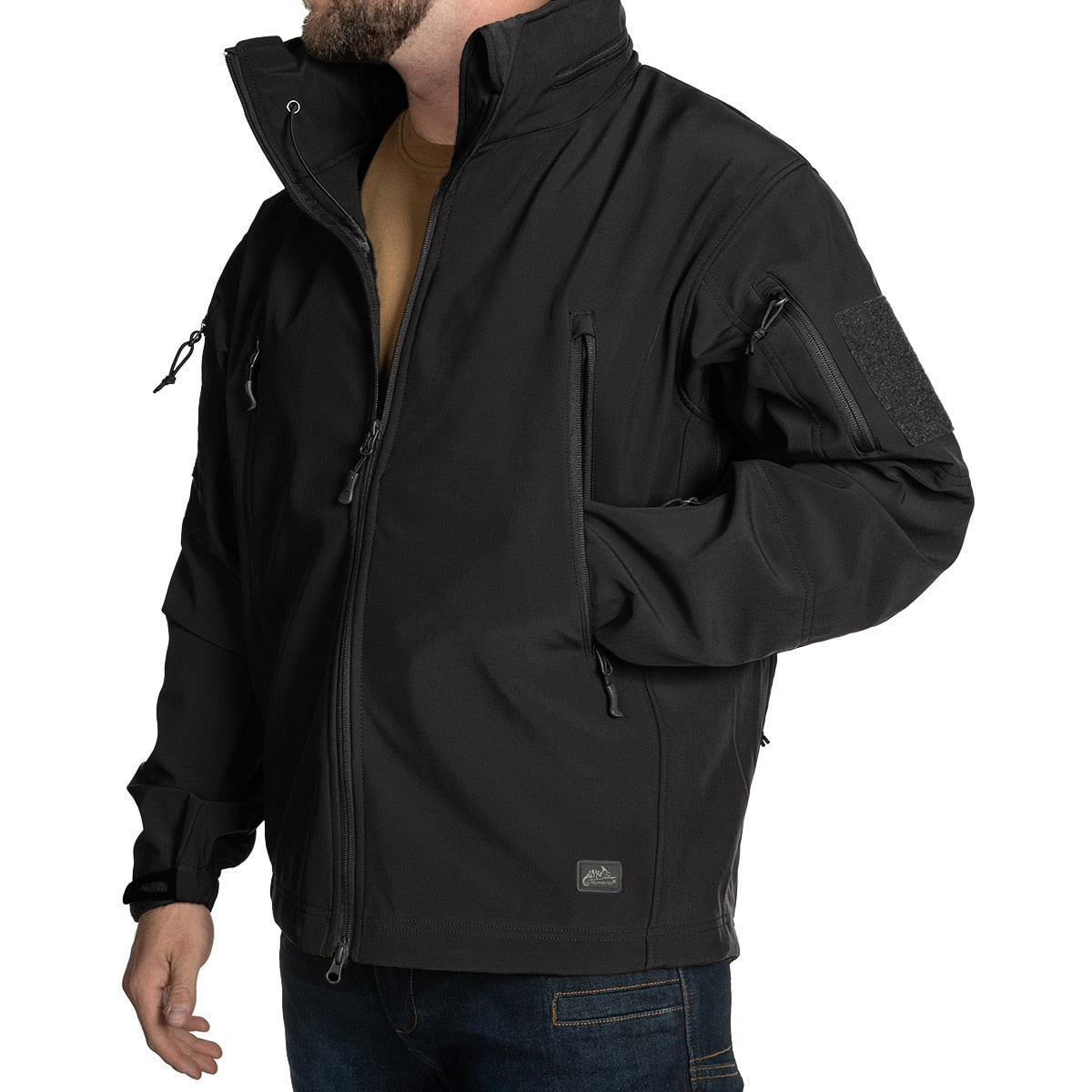 Kurtka Helikon Gunfighter Softshell Shark Skin Windblocker - Ash Grey