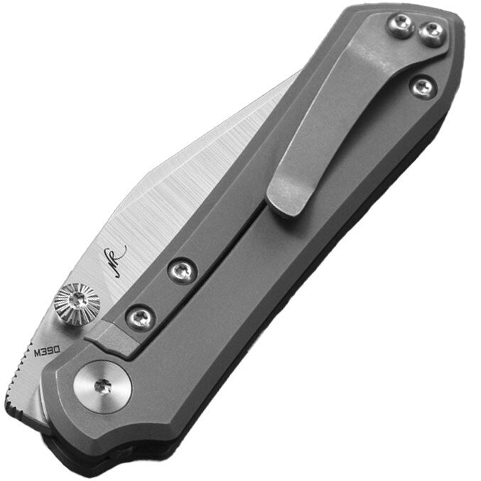 Nóż składany Bestech Knives Icarus - Silver Blade / Grey Titanium