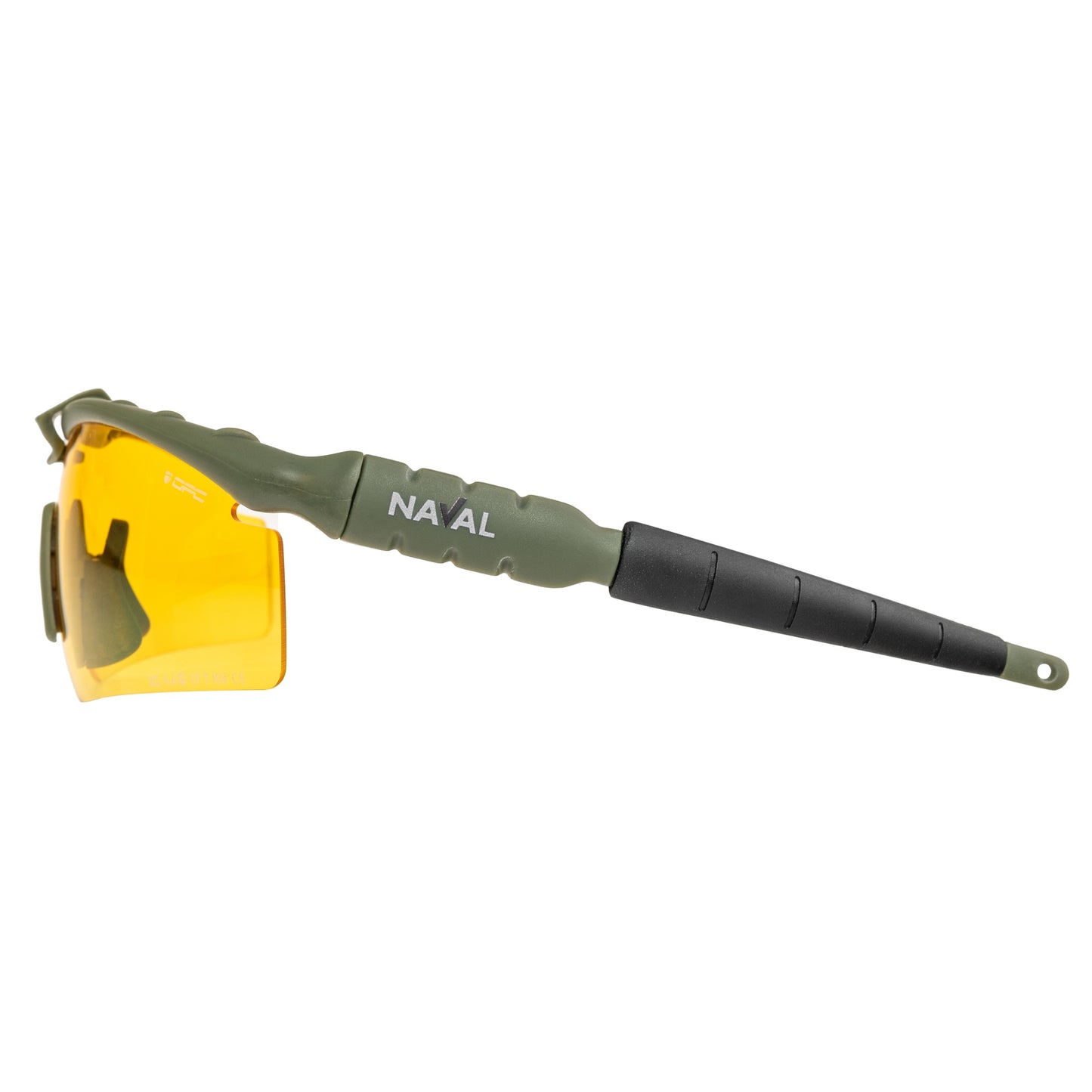 Okulary taktyczne OPC Tactic Naval Set - Matt Green/Smoke/Yellow