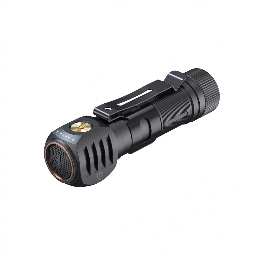 Latarka czołowa i kątowa Fenix HM61R V2 z opaską - 1600 lumenów
