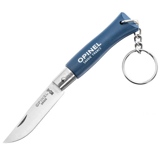Nóż składany Opinel No.4 Colorama Inox Brelok - Dark Blue