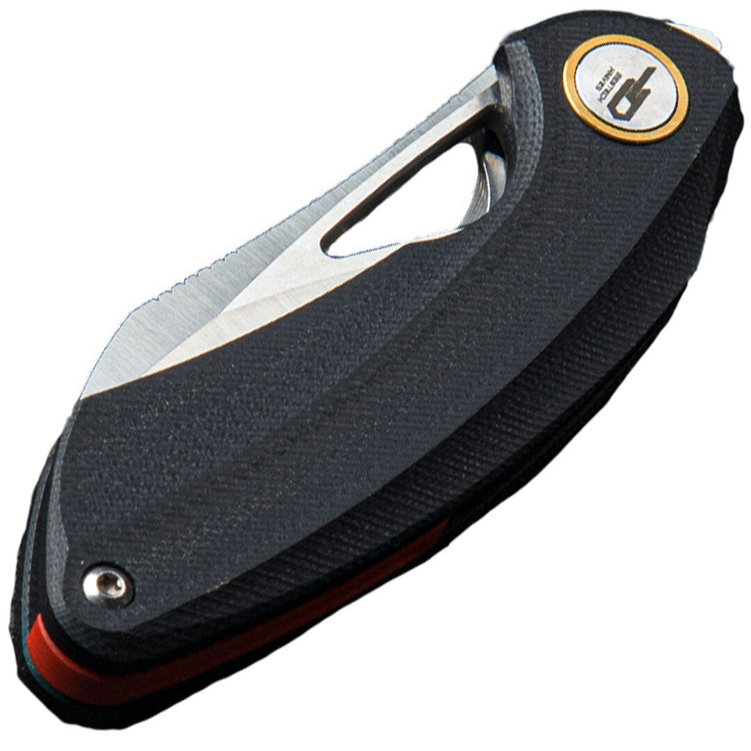 Nóż składany Bestech Knives Bihai Stonewash - Black
