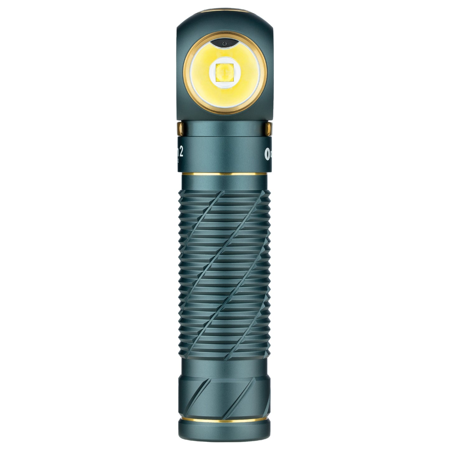 Latarka czołowa i kątowa Olight Perun 2 Cool White Kit Dream Blue z opaską - 2500 lumenów