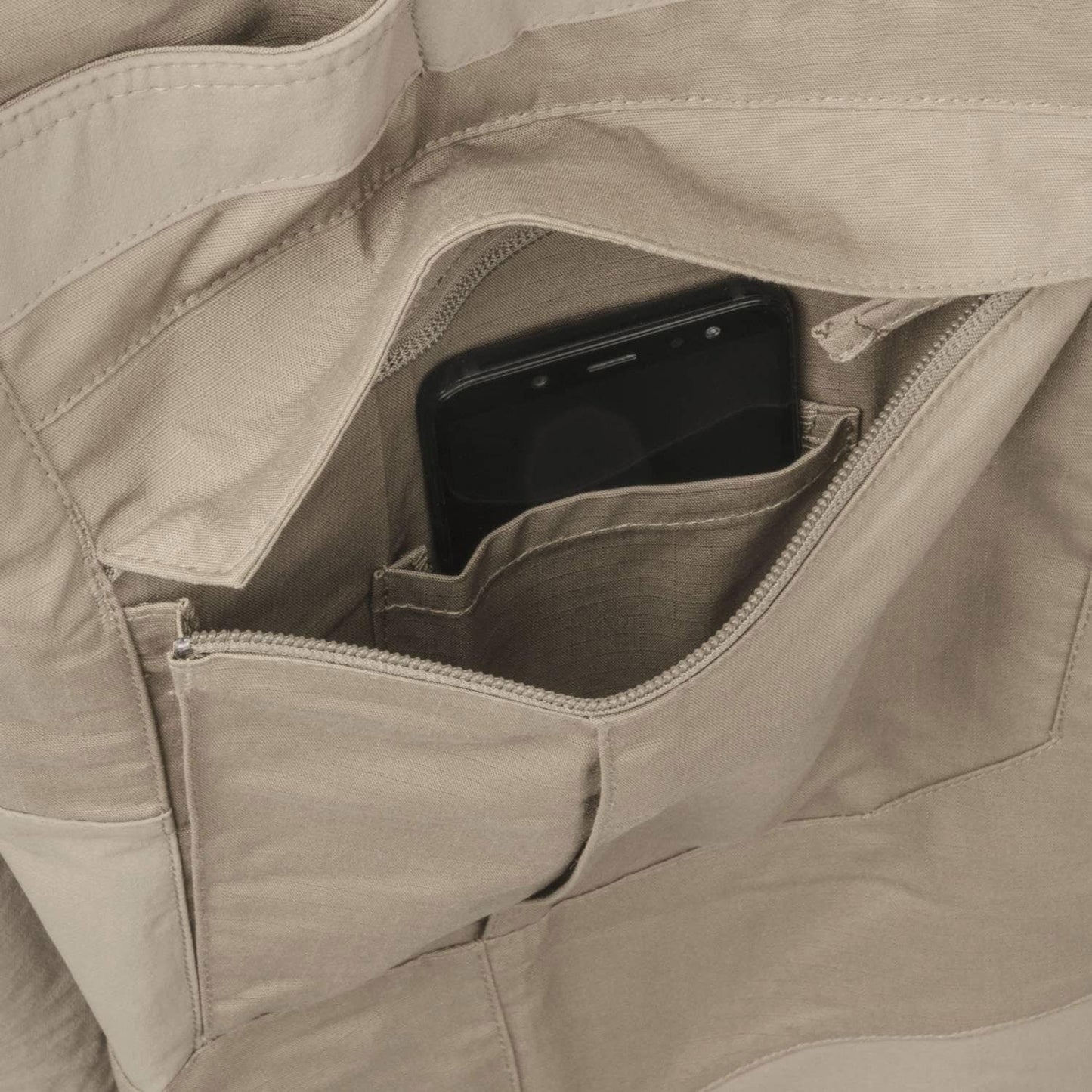 Spodnie Helikon Hybrid Tactical PolyCotton Rip-Stop - Khaki