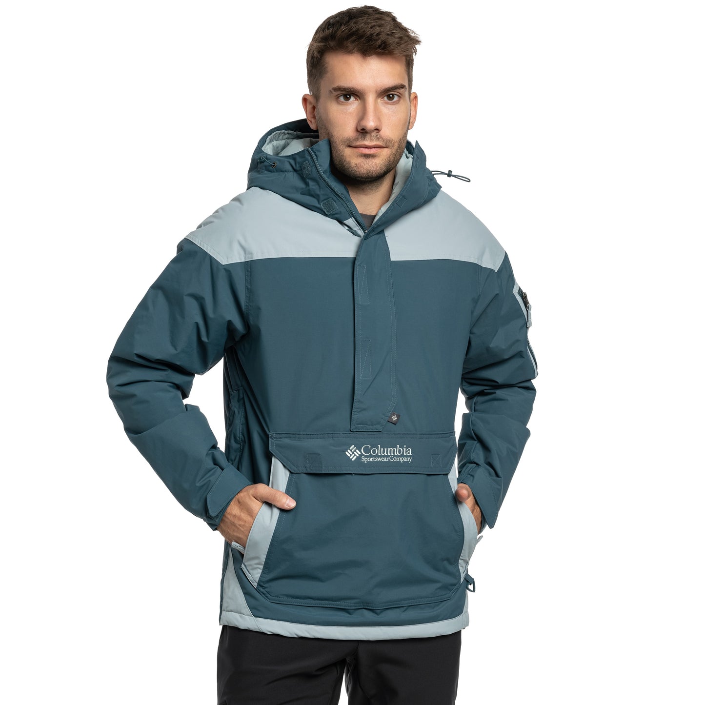 Kurtka Columbia Challenger II Pullover Anorak - Everblue/Crushed Blue
