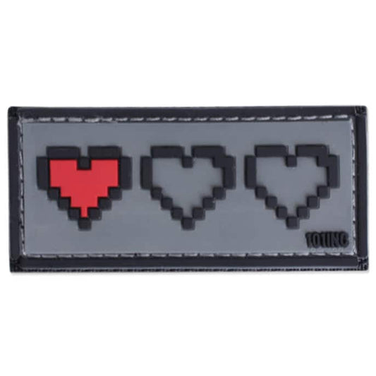Naszywka 101 Inc. 3D PVC Last Live – Gray