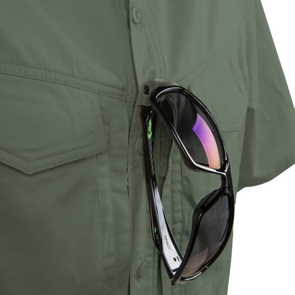 Koszula Helikon Defender Mk2 PolyCotton Ripstop Short Sleeve - Olive Green