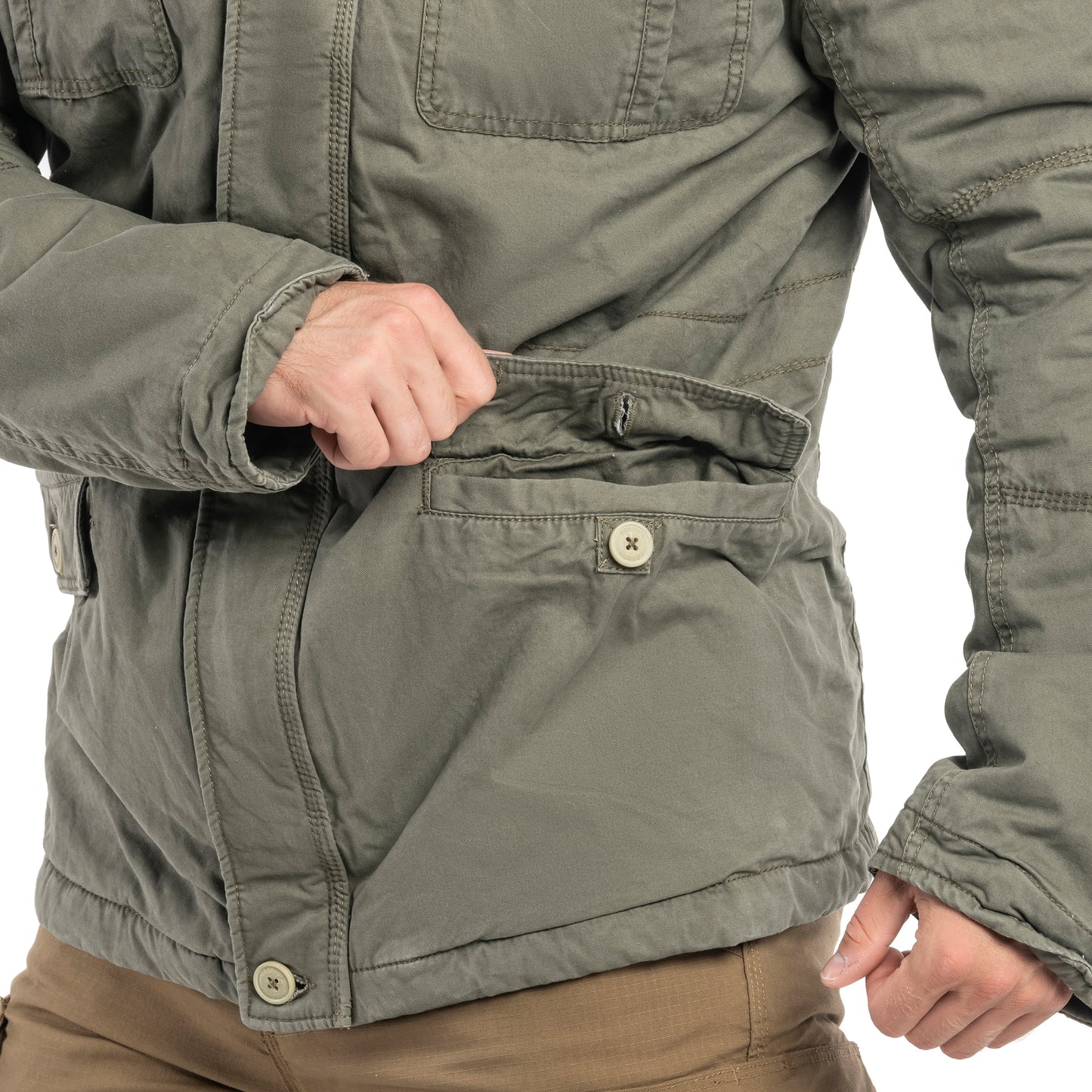 Kurtka Brandit Britannia Winter - Olive