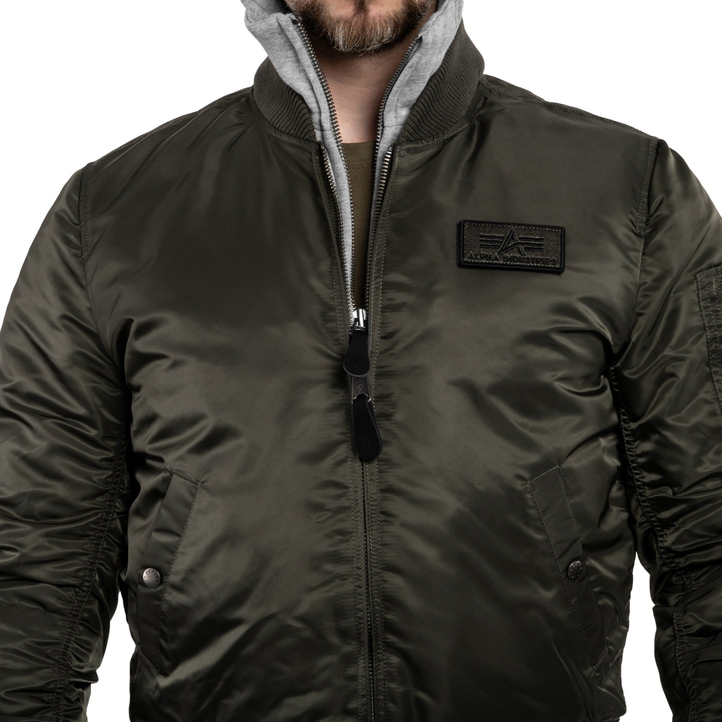 Kurtka Alpha Industries MA-1 D-Tec - Rep. Grey