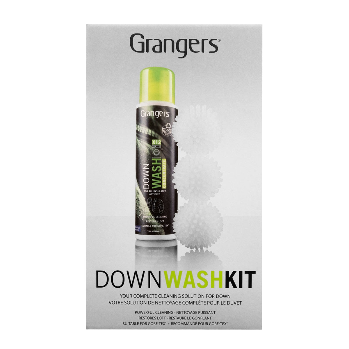 Zestaw Grangers Down Wash Kit do czyszczenia puchu