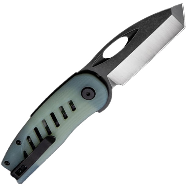 Nóż składany Bestech Explorer - Transparent/Satin Stonewash