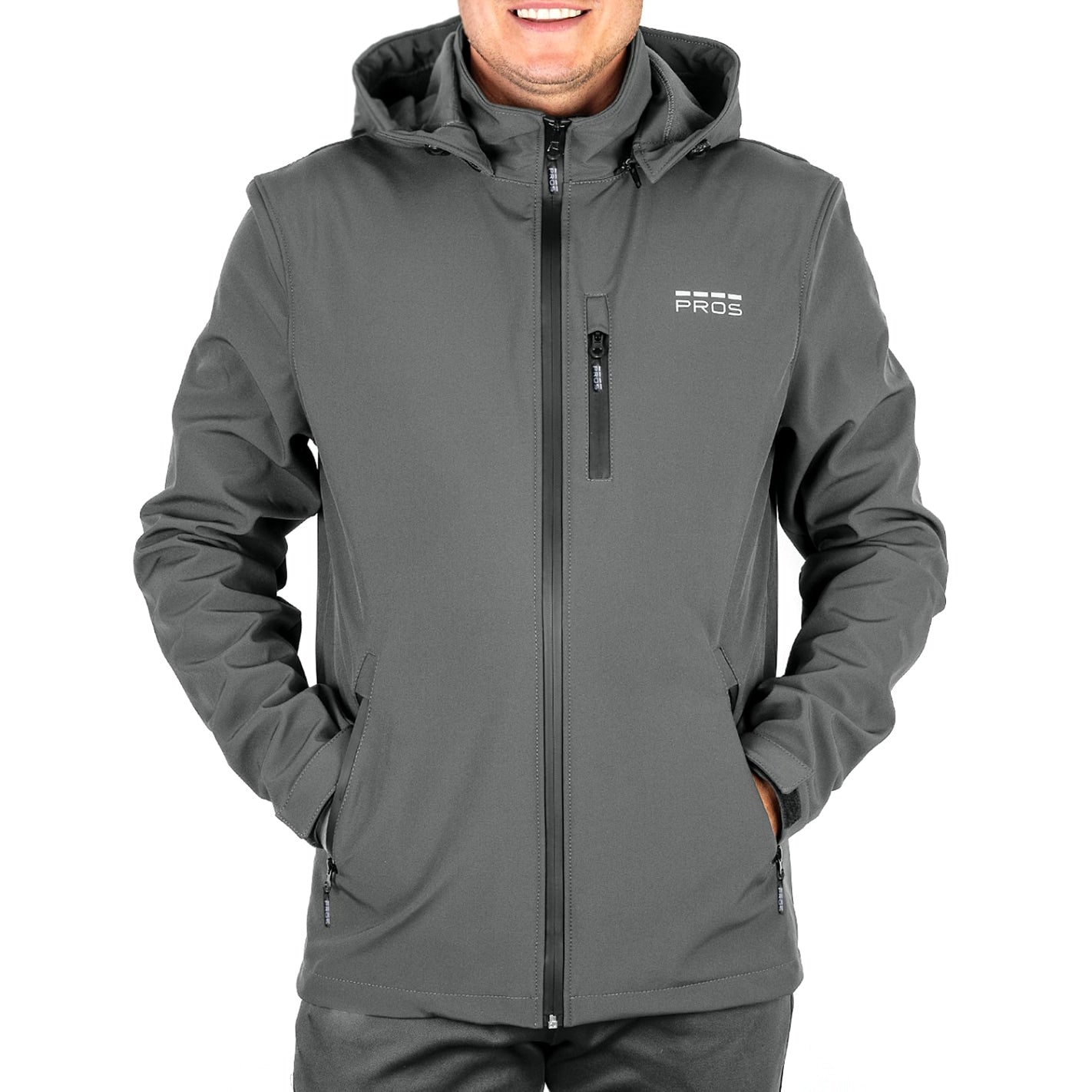Kurtka Pros Sport Softshell - Szara