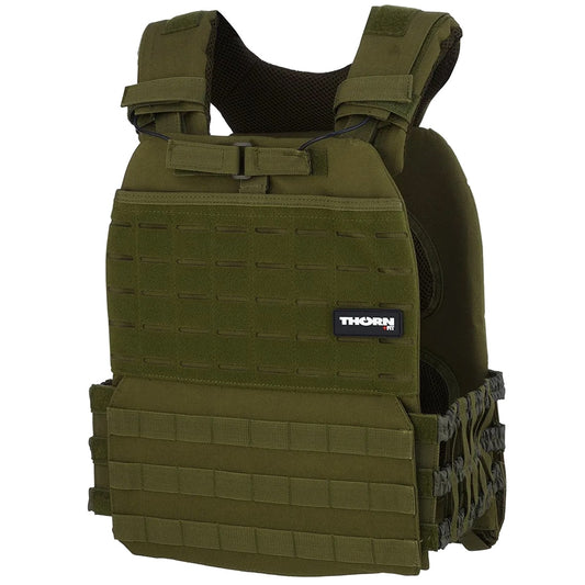 Kamizelka obciążeniowa Thorn+Fit Tactic 14,33 lb / 6,5 kg - Army Green
