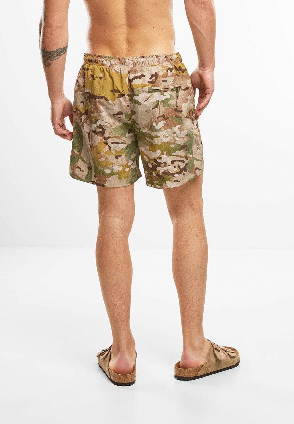 Szorty kąpielowe Brandit Swimshort Basic - Tactical Camo