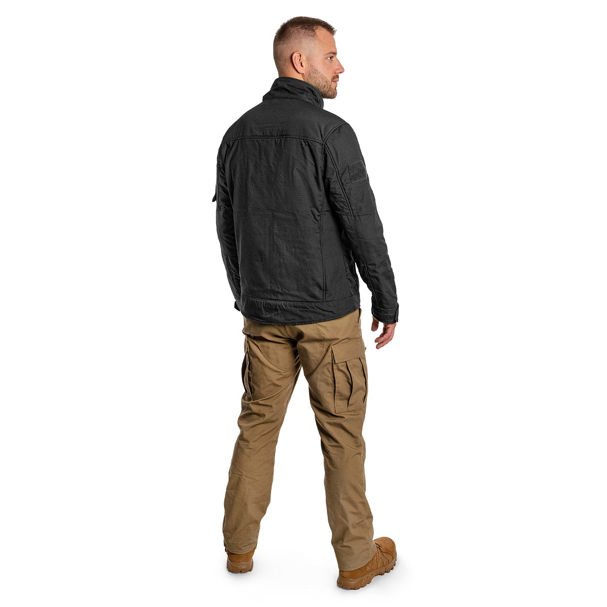 Polar Brandit Fleecejacket Ripstop - Black