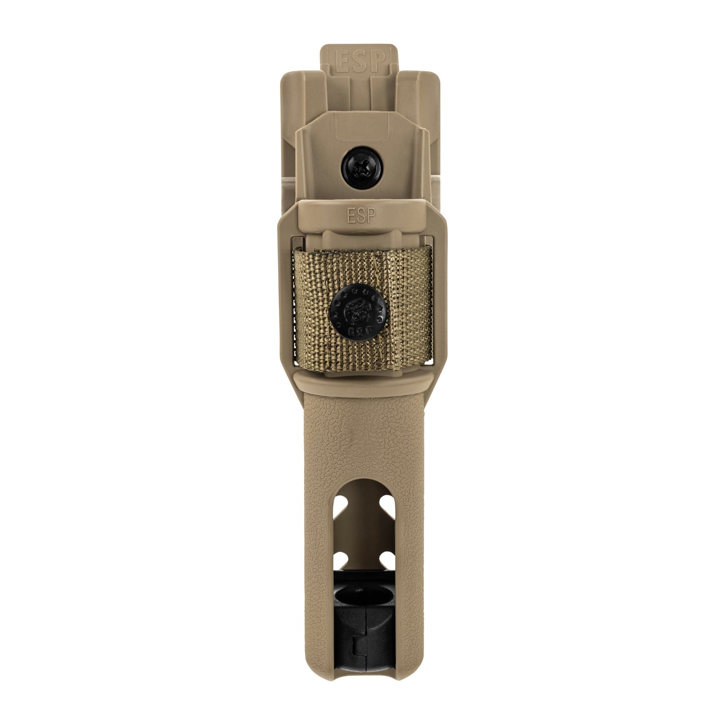 Pałka teleskopowa ESP Easy Lock Button Triangle End Ergonomic hartowana 20" - Khaki