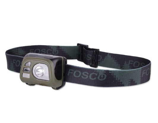 Latarka czołowa Fosco Tactical Headlamp Olive - 140 lumenów
