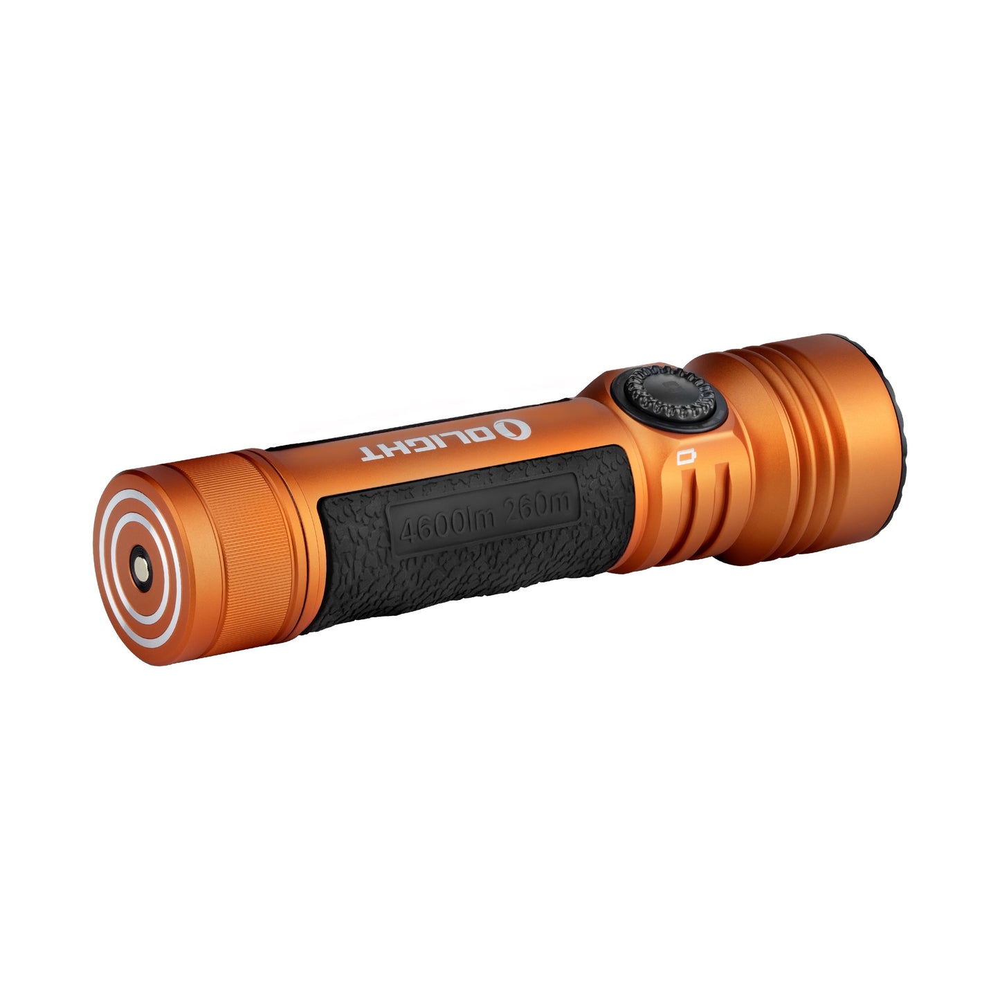 Latarka taktyczno-poszukiwawcza Olight Seeker 4 Pro Cool White Orange - 4600 lumenów