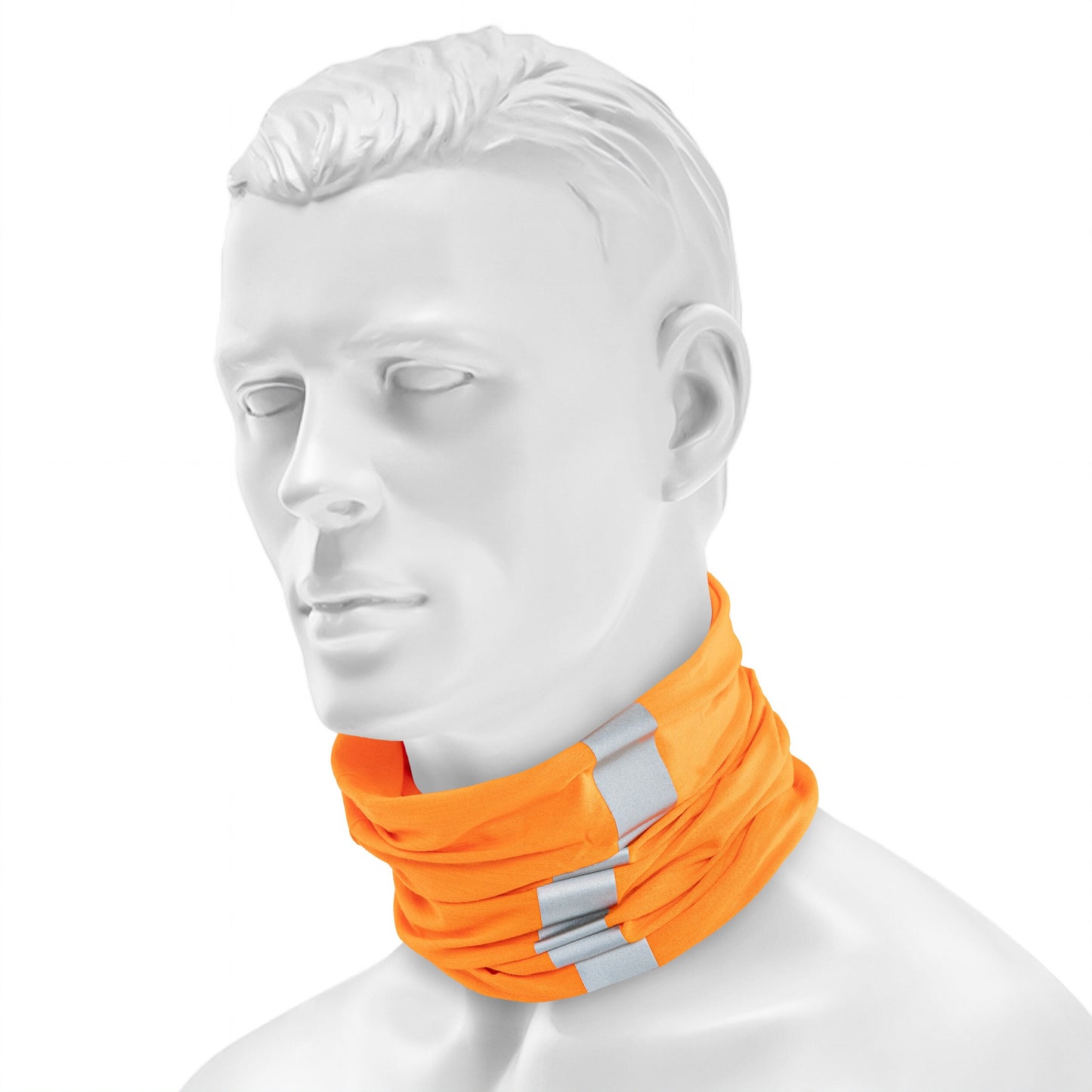 Chusta ochronna Buff Safety Coolnet UV Reflective - R-Solid Orange Fluor