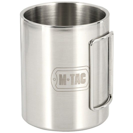 Kubek termiczny M-Tac ze składanym uchwytem - 450 ml