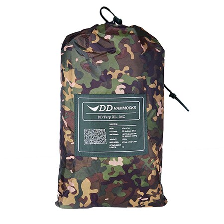 Płachta biwakowa DD Hammocks Tarp XL 4,5x3 - woodland