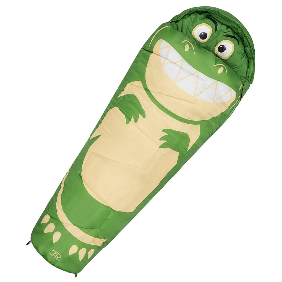 Śpiwór Highlander Outdoor Creature Kids Dinosaur 300 - Meadow Green