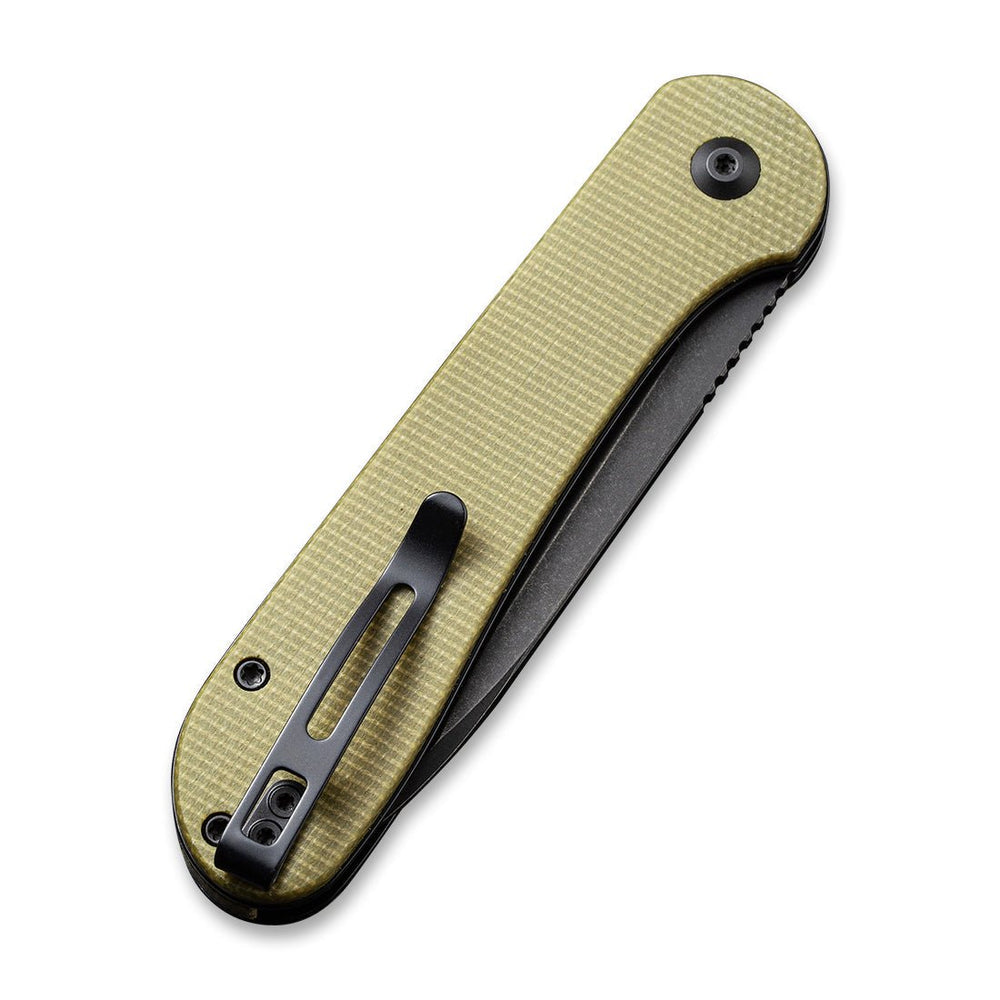 Nóż składany Civivi Elementum Button Lock Micarta - Olive
