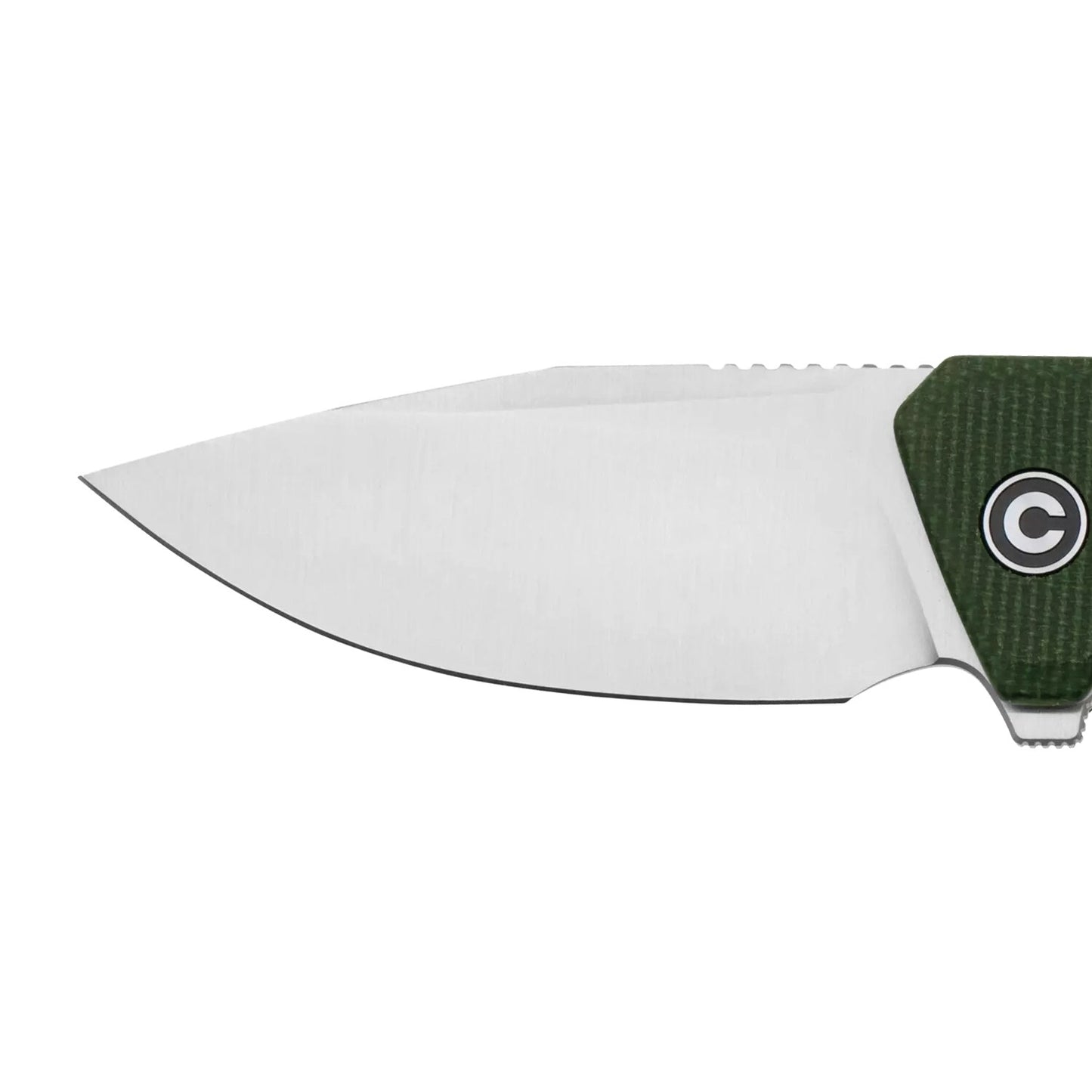 Nóż składany Civivi Regulatron Satin Nitro-V Canvas Micarta - Green