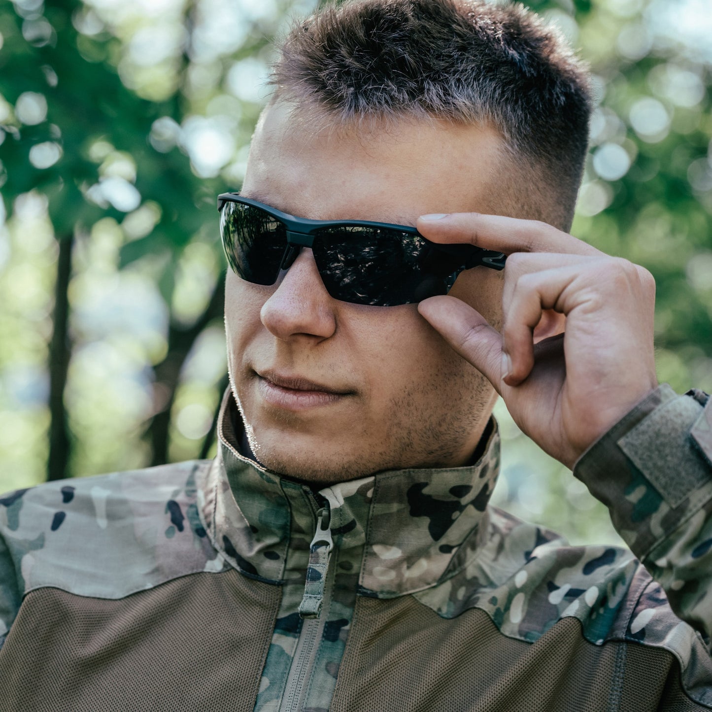 Okulary taktyczne Bolle Tryon BSSI - Smoke