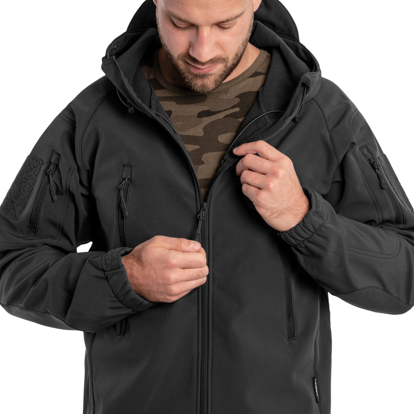 Kurtka Texar Softshell Falcon - Black