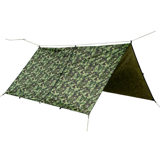 Płachta biwakowa Bushmen Thermo Tarp z termoizolacją 2x3 Camo