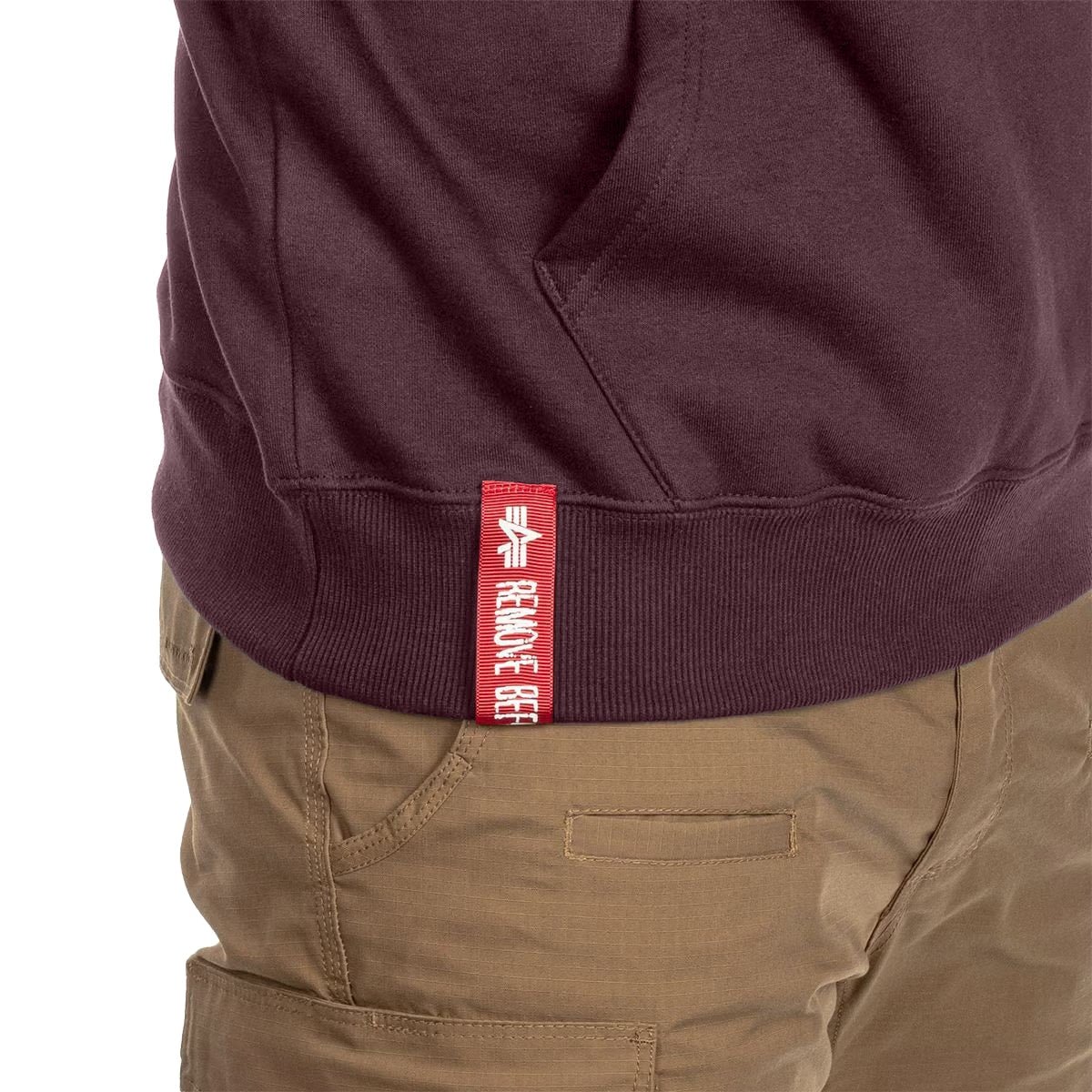 Bluza Alpha Industries Basic Hoody - Deep Maroon