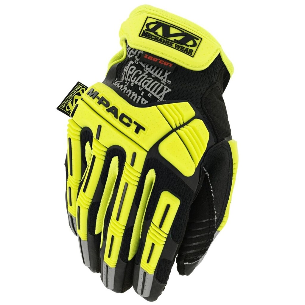 Rękawice antyprzecięciowe Mechanix Wear Hi-Viz M-Pact D5